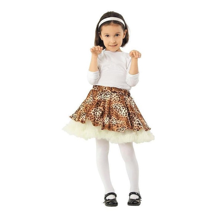 Fusta tutu pentru fete, multicolor, 98-104 cm