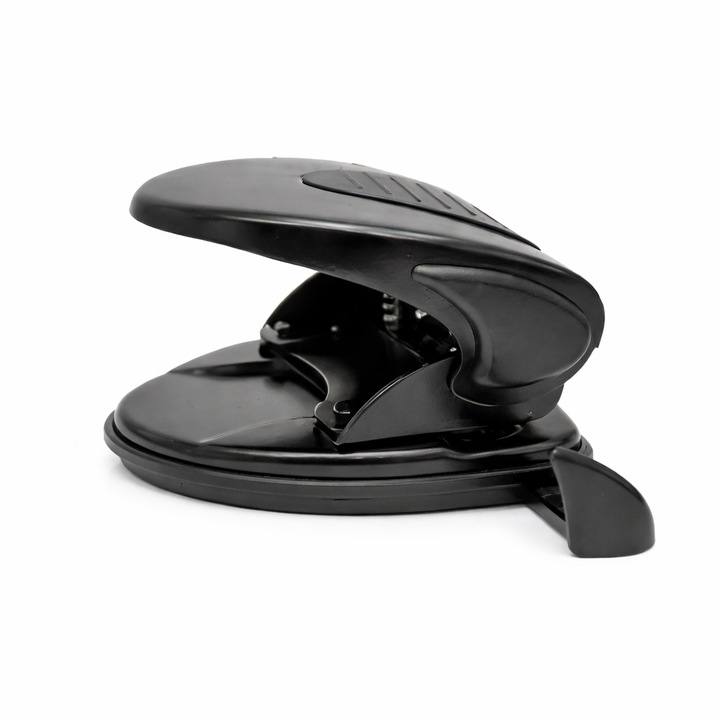 Метален перфоратор Scholz 8 см, 30 листа, 2 дупки, черен, перфоратор за офис и лична употреба