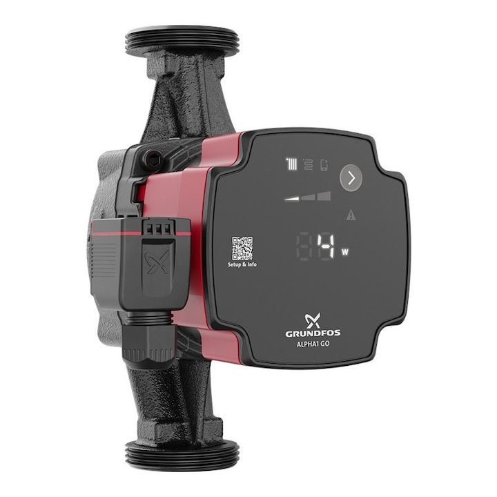 Pompa recirculare Grundfos Alpha1 GO 25-80 180, Q max 3.9 mc/h, H max 8m