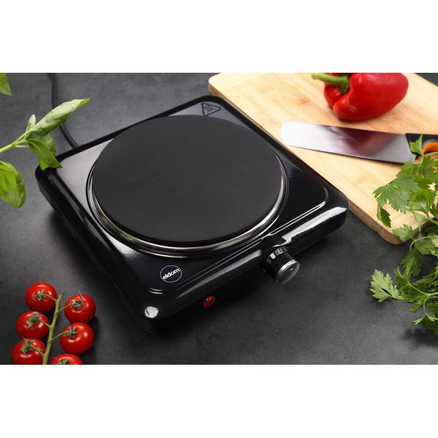 Aragaz electric, Eldom PG12, 1500W, 1 plita, 18,5cm