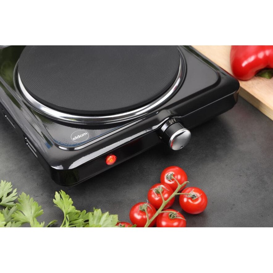 Aragaz electric, Eldom PG12, 1500W, 1 plita, 18,5cm