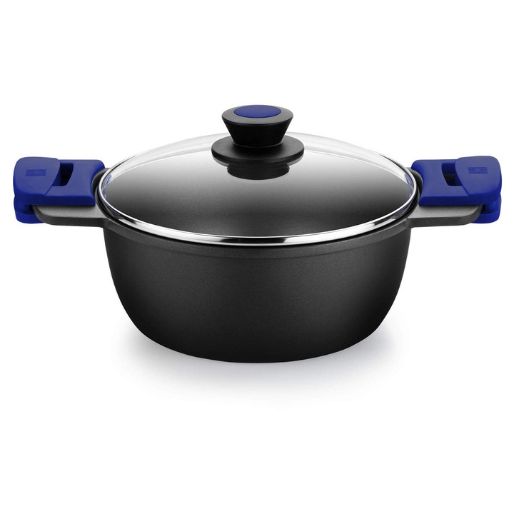 Tigaie avansată, BRA, 24cm, aluminiu, antiaderent, inductie