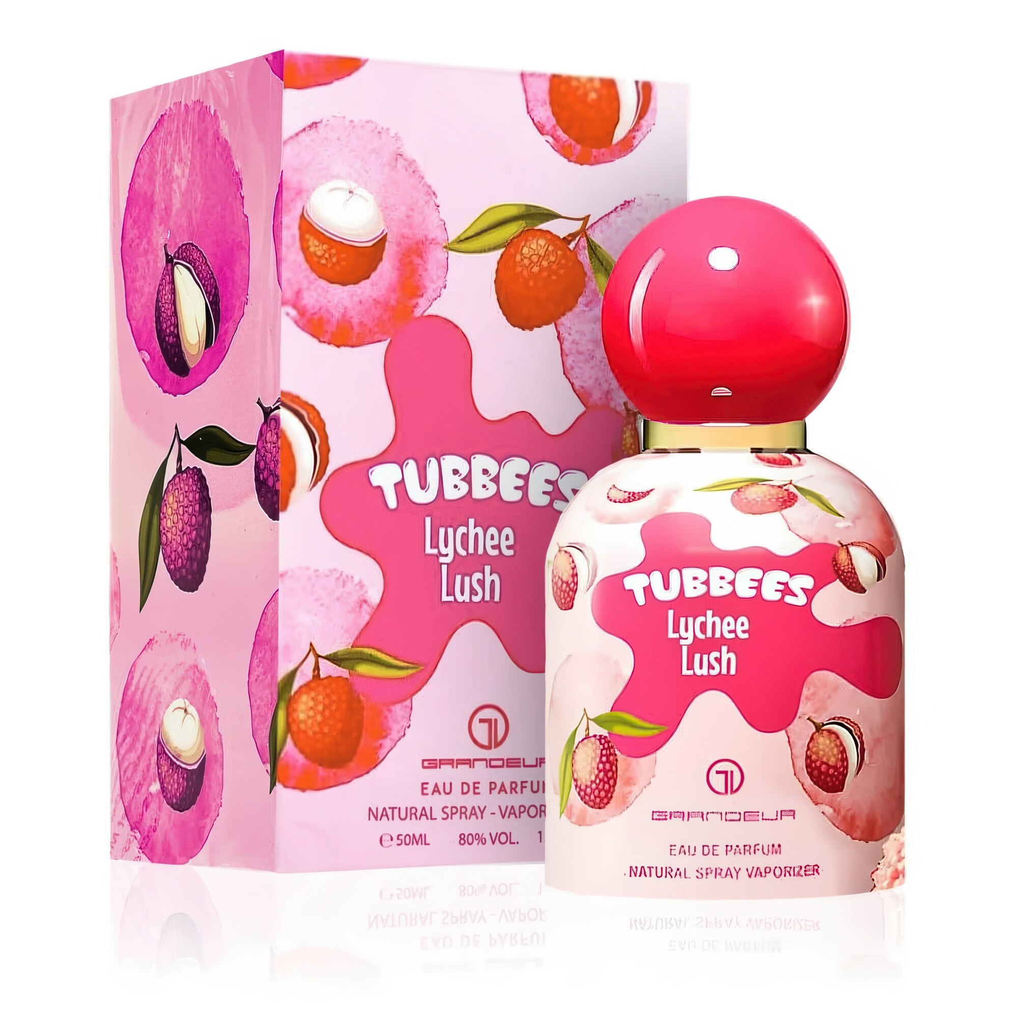 Tubbees Fragrance Set ￼ 4点セット￼ Set Apa de Parfum Tubbees Lychee Lush, Grandeur Elite, Copii, 50ml