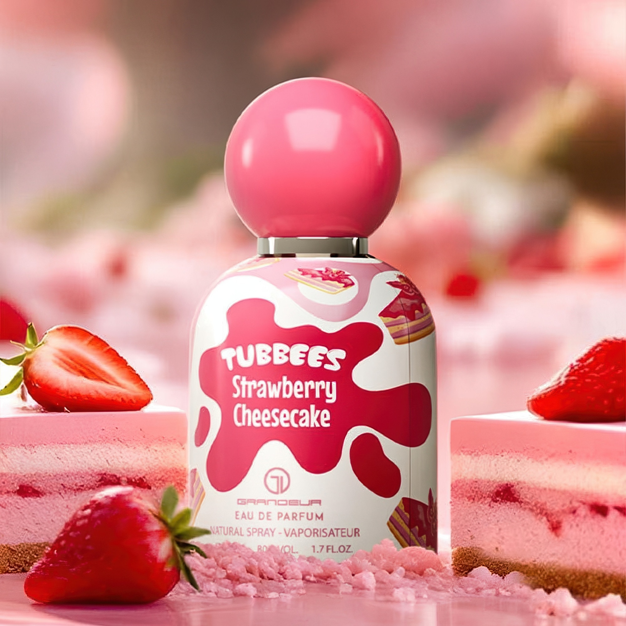 Set Apa de Parfum Tubbees Strawberry Cheesecake, Grandeur Elite