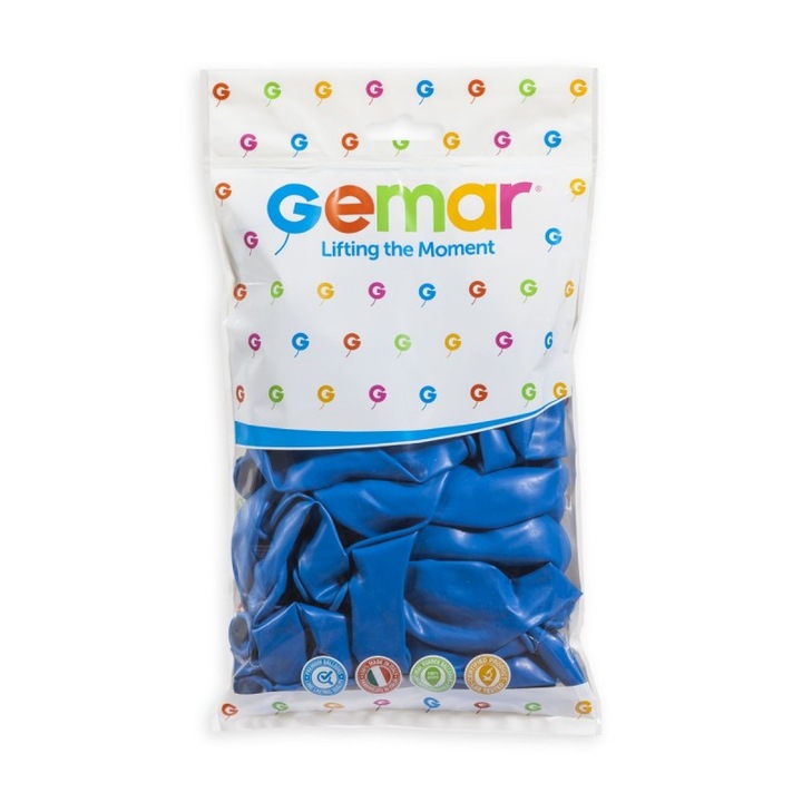 100 db latex lufi készlet, G 120, kék