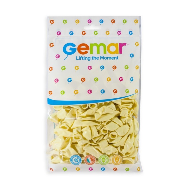 100 db latex lufi készlet, A50, Elefántcsont