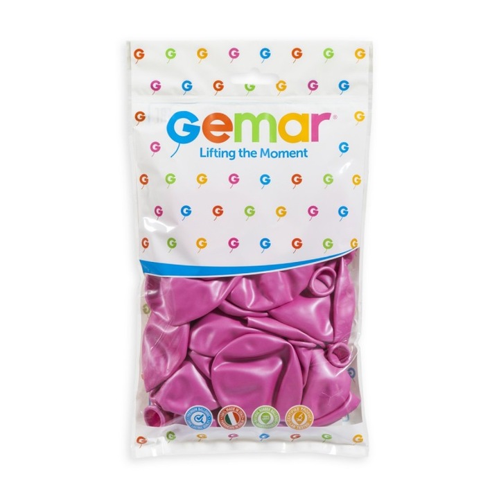 100 db latex lufi szett, GM 120, rózsaszín