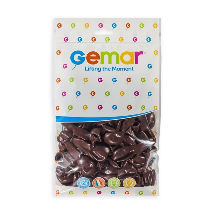 100 db latex lufi szett, A50, Bordó