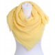 Fin, gőzös sál női sál Sárga