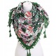 Női sál zöld sál