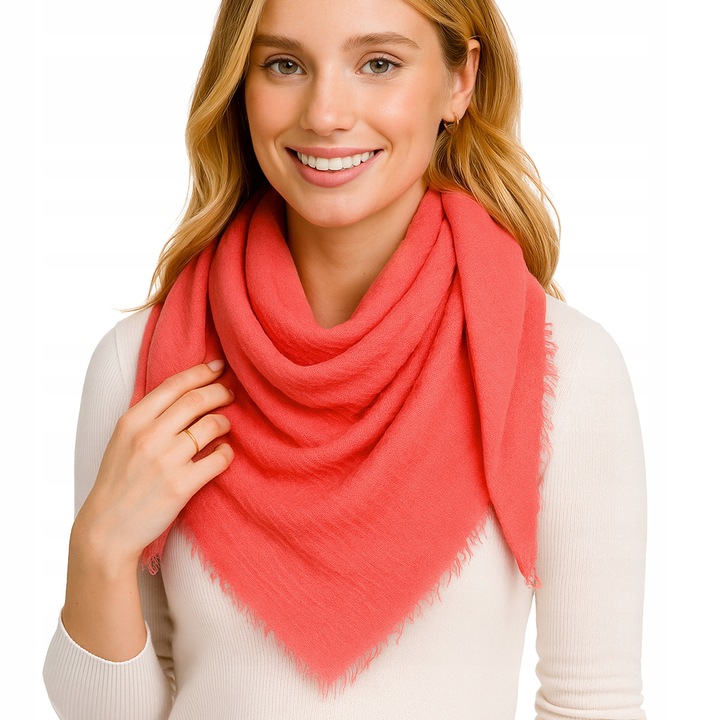 Finom, légies rózsaszín női sál