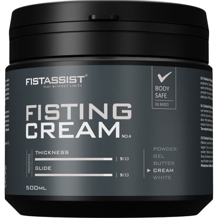 Cobeco Pharma Fist Assist síkosító krém, 500 ml, krémes textúra, vegán