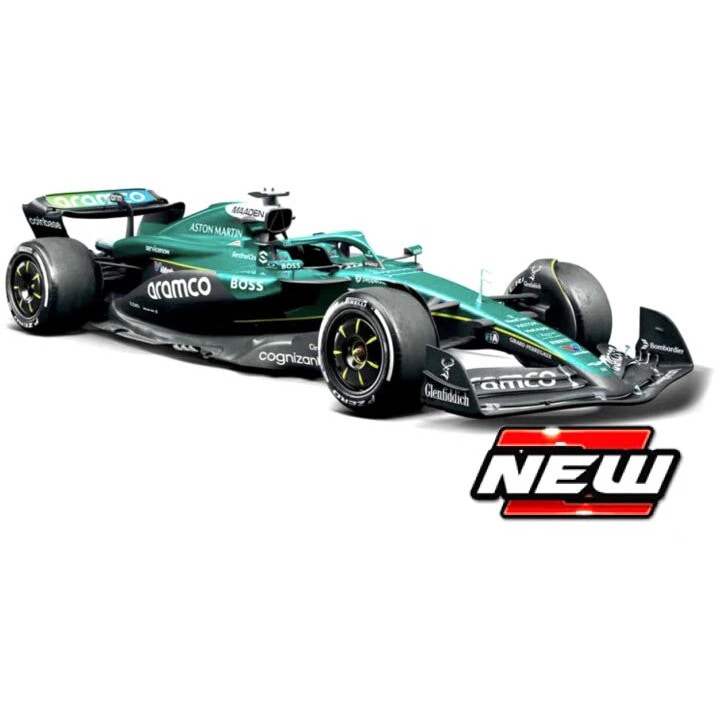 Aston Martin F1 AMR25 Fernando Alonso #14 (2025) 1:43 Bburago autómodell
