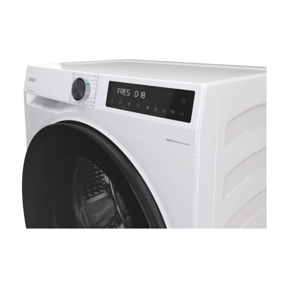 Masina de spalat rufe Candy BP 412BL8-S, Wi-Fi, ProActive Wash, Smart Spray, Clean Shield, AI Silent motion, 12 kg, 1400 rpm, Clasa A, Alba