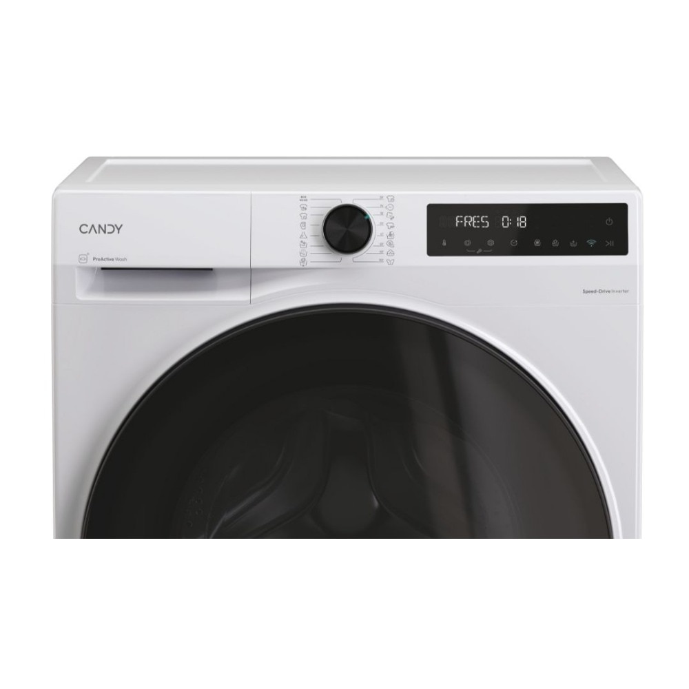Masina de spalat rufe Candy BP 412BL8-S, Wi-Fi, ProActive Wash, Smart Spray, Clean Shield, AI Silent motion, 12 kg, 1400 rpm, Clasa A, Alba