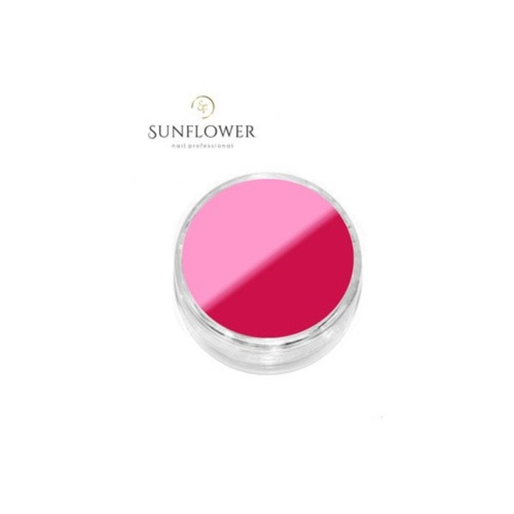 Pigment cosmetic Sunflower CP042, efect smokey, roz, 1g