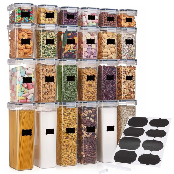 Springos 24 darabos Élelmiszertároló