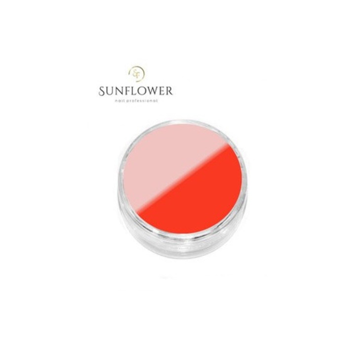 Pigment cosmetic Sunflower CP037, efect smokey, rosu, 1g