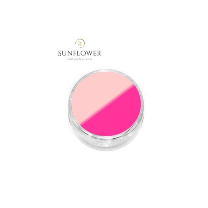Pigment cosmetic Sunflower CP036, efect smokey, roz, 1g