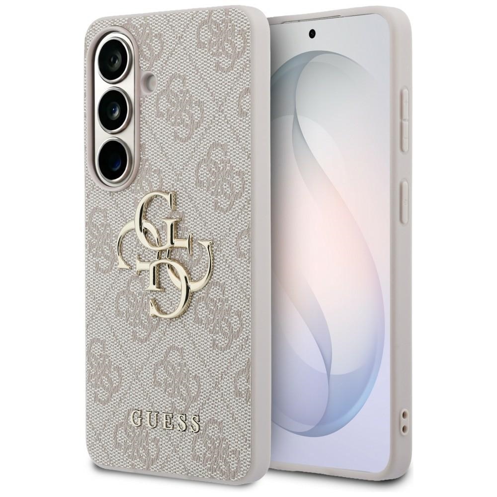 Carcasa Guess 4G Big Metal Logo compatibila cu Samsung Galaxy S26, Roz