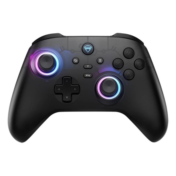 Controller Machenike G3 V2 G320 pentru PC, Wireless / Cu fir, 600mAh, USB-C, Negru