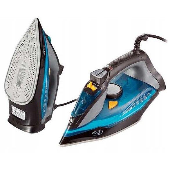Fier de calcat cu abur FOX AD 5032, 3000W, ceramica, rezervor 350ml, functie de oprire automata