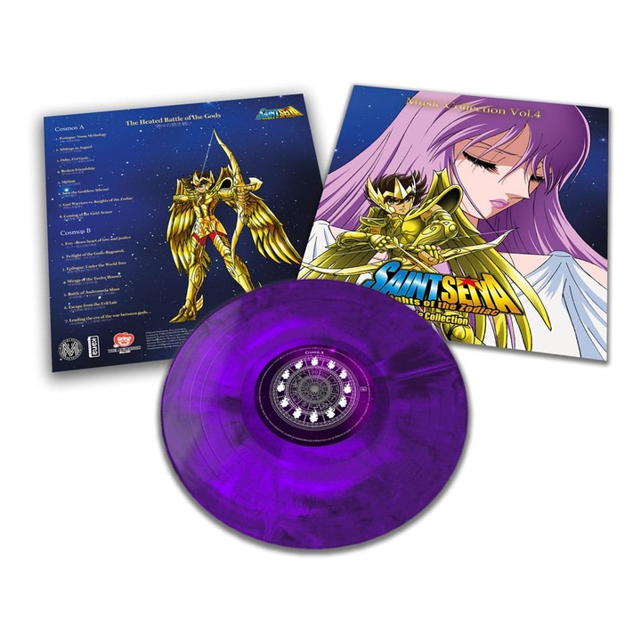 Kolectie Muzicala Saint Seiya Vol. 4, PLASTOY, Vinyl cu Melodii Iconice