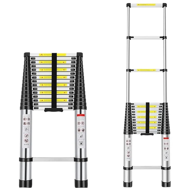 Teleszkópos létra - 6,2 m