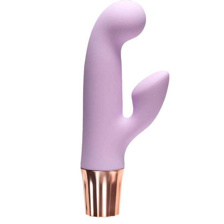 Вибратор Mini Rabbit Crushious Mellow Cony, 10 режима, лавандула, 13,5x2,5см