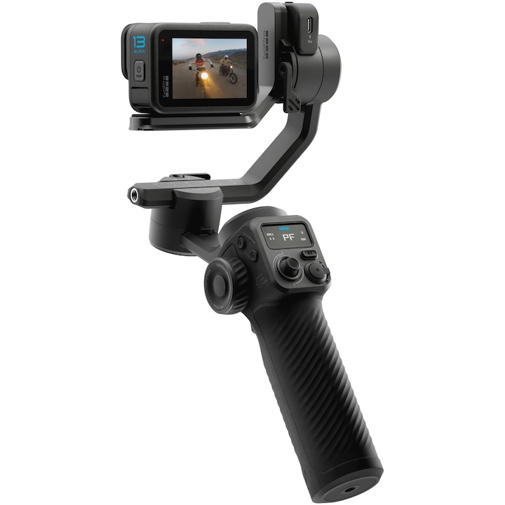 Екшън камера GoPro Hero13 Gimbal Edition, 5.3K, Wi-Fi, Черна