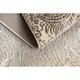 Covor DYWANY ŁUSZCZÓW ALLURE 5715 Abstract - Structural, elegant, glamour bej / alb, 80x150 cm