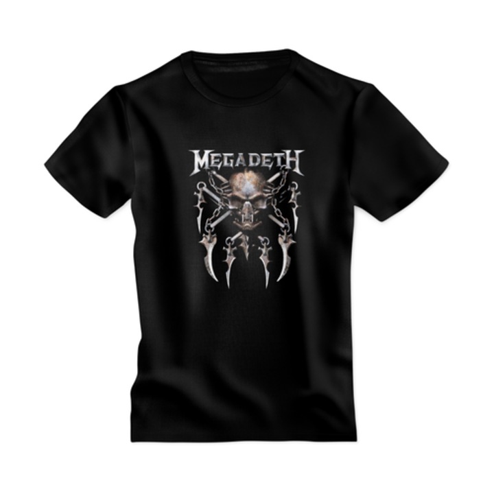 Tricou personalizat Megadeth model 7 negru 3XL Oktane