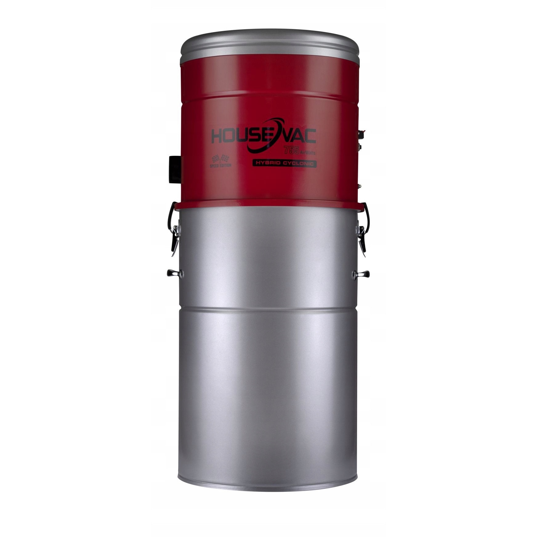Aspirator Central HouseVac HV-755, 1700W, 35L, sistem de filtrare ciclon + sac, 33x77cm