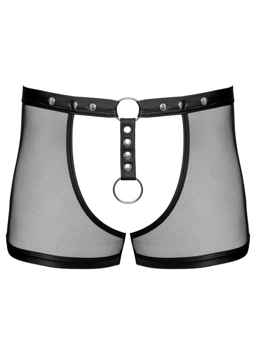 Szexi fehérnemű, Svenjoyment, 2XL méretű, átlátszó, wetlook részletekkel, állítható, 3,9 cm-es bugyi