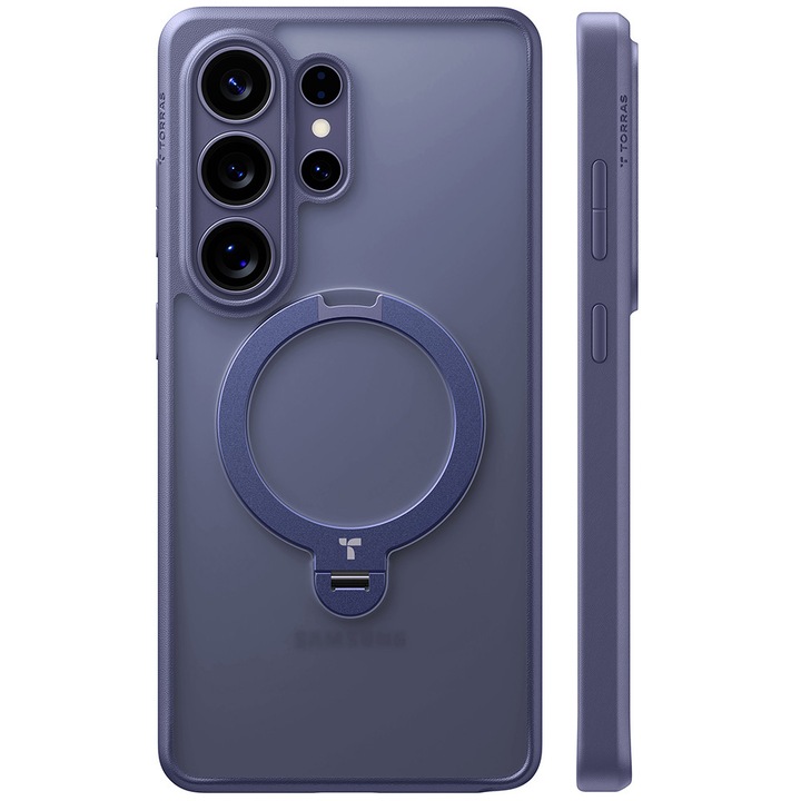 Husa pentru Samsung Galaxy S26 Ultra Ostand Spin Series, Torras, Dark Purple