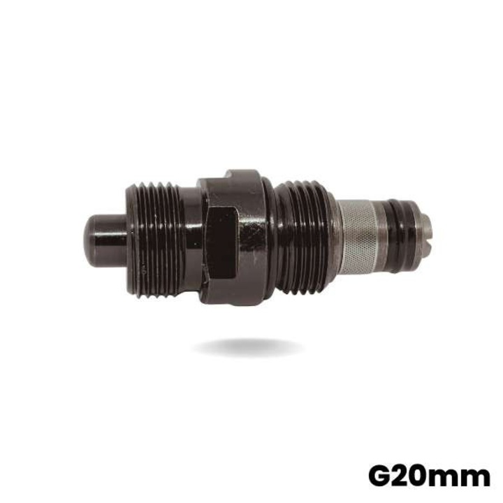 Hidraulikus biztonsági szelep G20mm, AZ, 10-250 bar, 45 L/perc, horganyzott acél