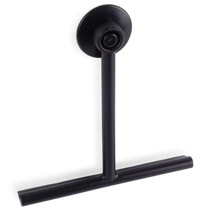 Стъклочистачка, Артемис, 22x21см, черна, с кука за закачане