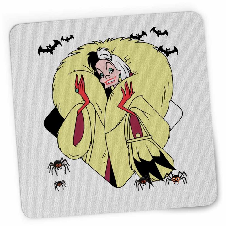 Mousepad 101 Dalmatieni Cruella Devil, 21x19cm