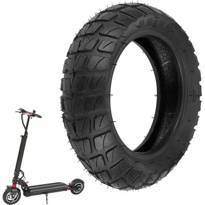 Гума 8.5 x 3 за Електрически Скутер – Съвместима с Kukirin G2 Pro Zero 9 VSETT 9 9+ Inokim Light 2 – 1 Брой (Външна Гума)