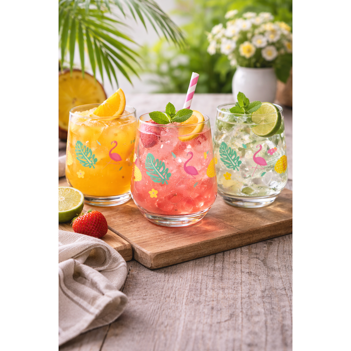 Pasabahçe Set de 3 pahare MARI 425 ml Pasabahce Aloha