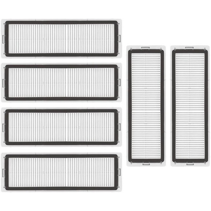 Set 6x filtre LITAGO pentru aspirator robot Vacuum Mop 2 Pro+, alb