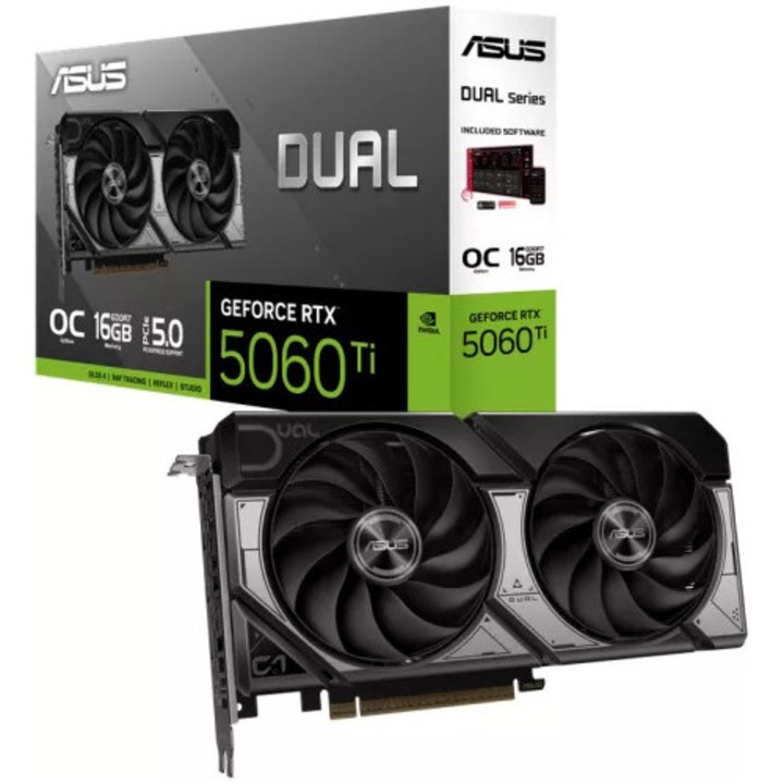 Asus RTX 5060 Ti Dual OC 16GB GDDR7 128 bit DLSS4