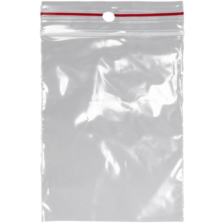 Set 2 x 100 Pungi Zip, 60 x 85 mm