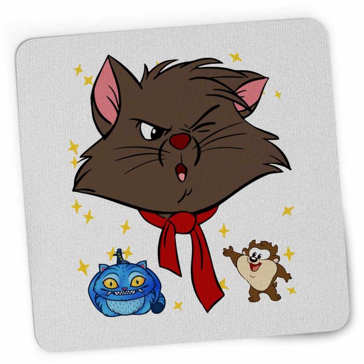 Mousepad Pisicile Aristocrate Berlioz Motanel, 21x19cm