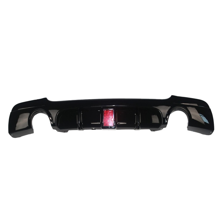 Hátsó lökhárító diffúzor BMW 3 (E92, E93) (2006-2013) LED fénnyel, fényes fekete