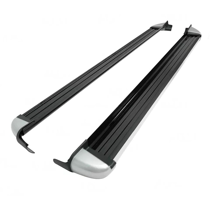 Alumínium oldalsó fellépők Nissan Navara (D23) (2014+) modellekhez