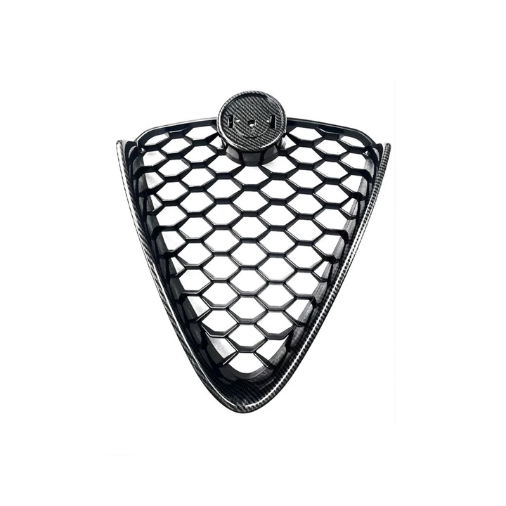 Hűtőrács Carbon Look az Alfa Romeo Giulia (2016-2022) TI/Veloce modellekhez