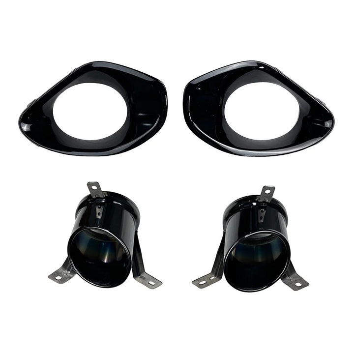 Veloce hátsó diffúzor Alfa Romeo Tonale (965) (2022+) modellhez, fekete kipufogóvégekkel