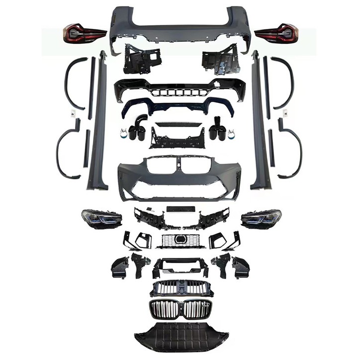 Átalakító Bodykit BMW X3 (G01) (2018-2021) modellekhez, fényszórókkal és hátsó lámpákkal