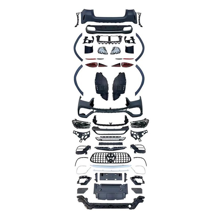 GLE63 AMG 2024+ Bodykit átalakító készlet Mercedes GLE SUV (W167) 2019-2023 modellekhez